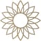 Ekena Millwork Daisy Wood Fretwork Pierced Ceiling Medallion, Birch, 38"OD x 12 1/2"ID x 3/8"T CMWP38X38X0375DABI - alternate 3